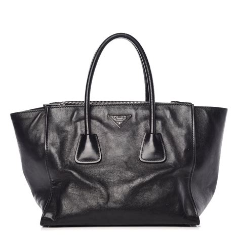 prada twin pocket tote|Prada shopping tote.